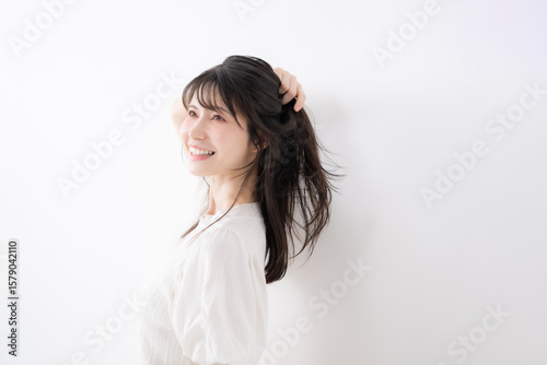 Photography 女性　ヘアケア