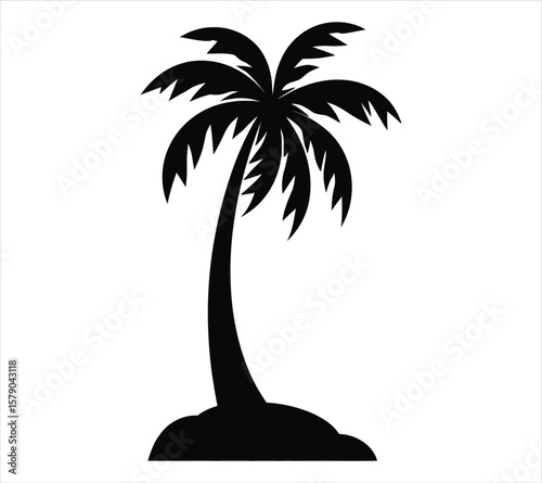 Palm Tree Graphic Silhouette Bundle