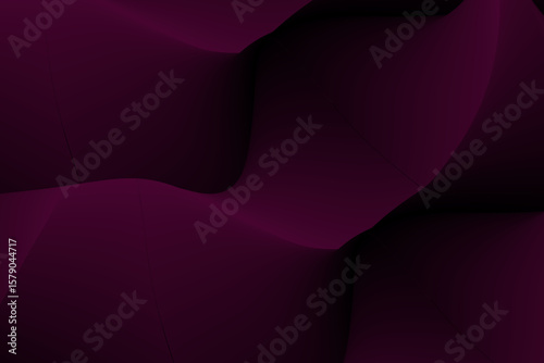 Digital texture with flowing vector layers and dimension