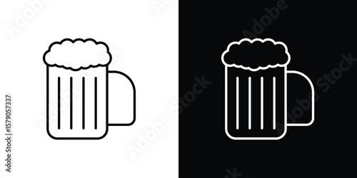 Tableau sur toile Beer icon