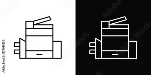 Tableau sur toile Copier icon