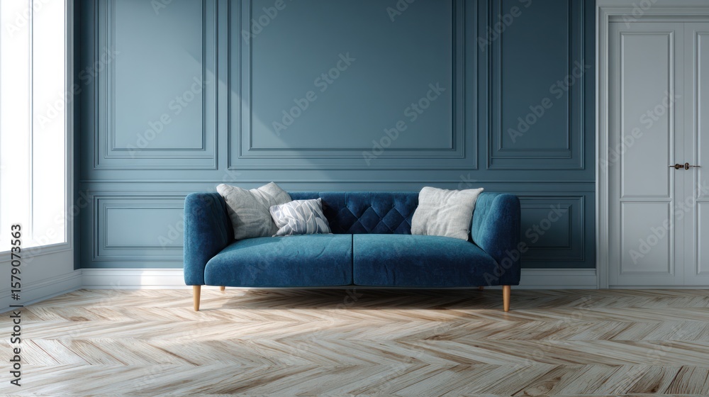 Fototapeta premium Modern living room interior (2)