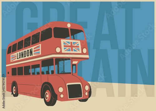 Fotografie London Main Attration Illustration