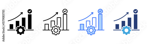 Improvement icon sheet multiple style collection