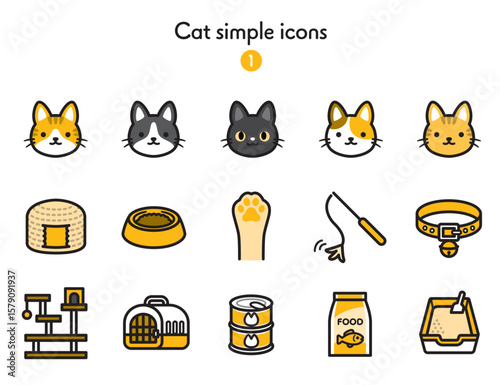 アイコン集 猫