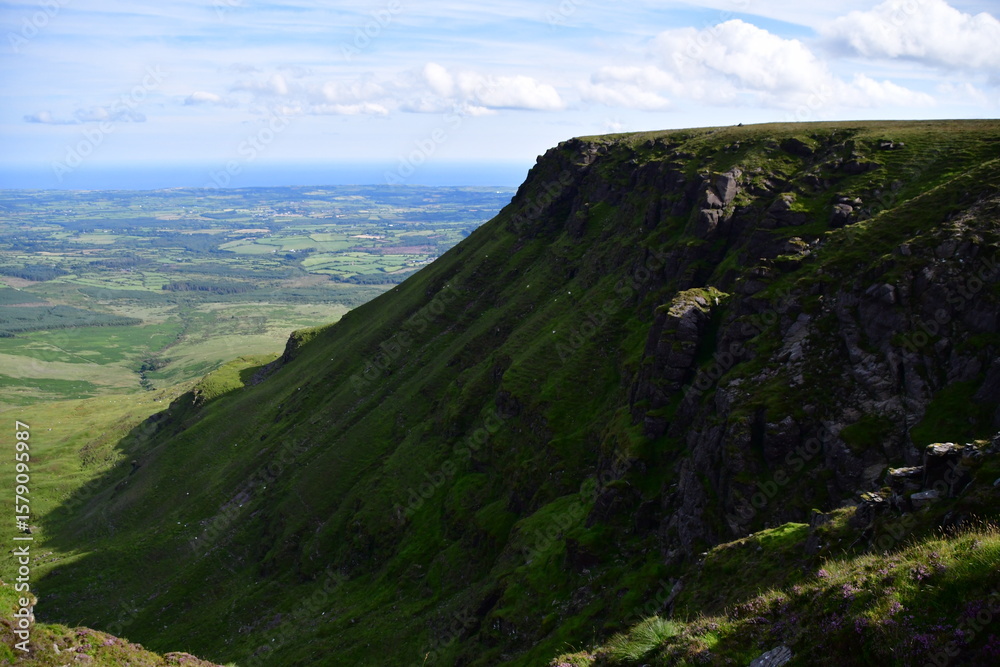 Fototapeta premium Comeragh, Mountains, Co. Waterford, Ireland,