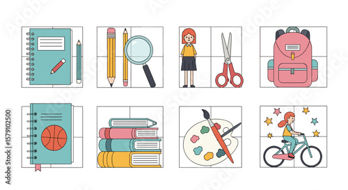 Back to school supplies for elementary students and young learners adventures