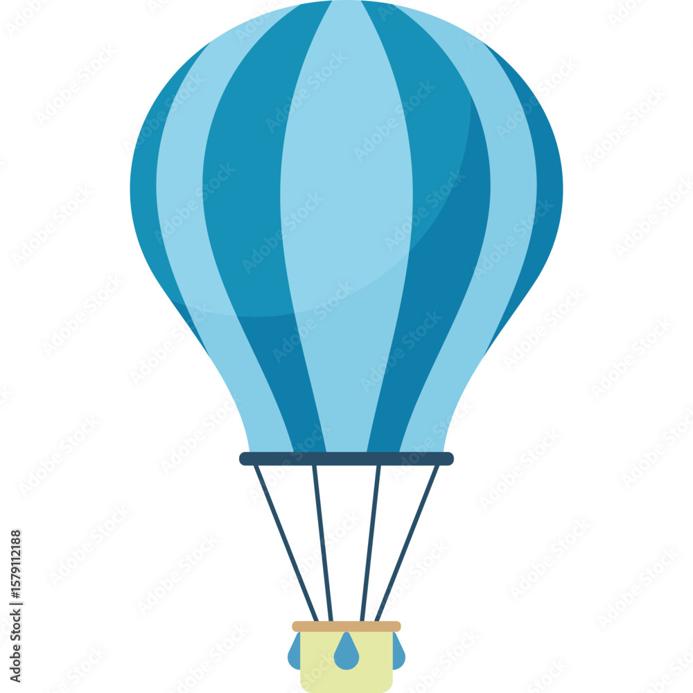 Obraz premium Blue Air Balloon