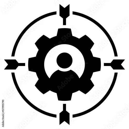 Personalization Glyph Icon