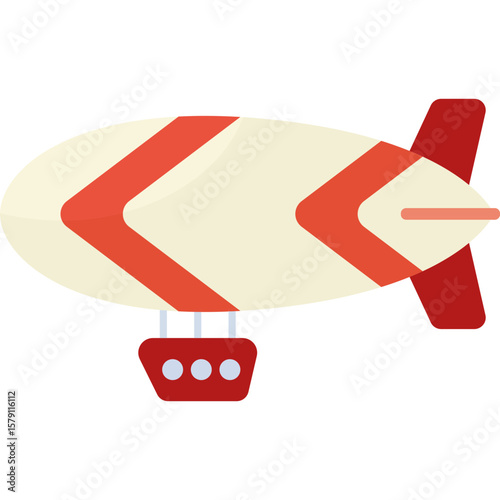Red Zeppelin Vector