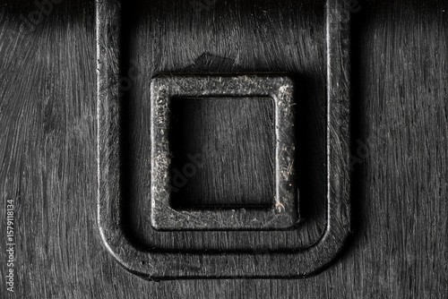 Robuste Spritzgussoberfläche in Schwarz