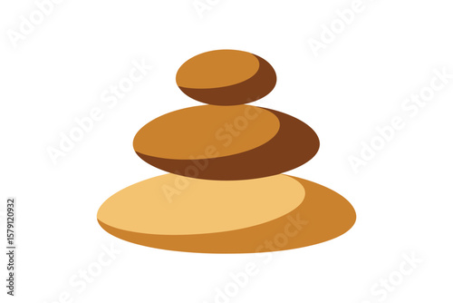 Serene Stacked Stones Achieving Balance and Harmony in Life