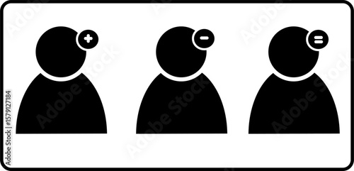 User Profile Icon, Minimal Person Symbol for UI and Apps
