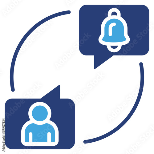 Engagement Two Color Icon