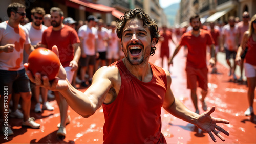 The Big Throw: Pure Action at La Tomatina