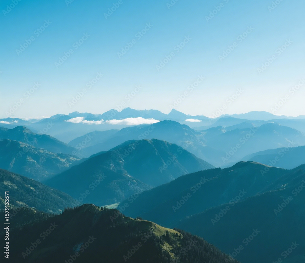 Fototapeta premium mountains in the mountains