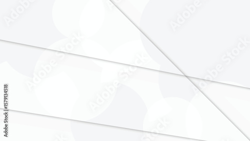 Abstract geometric background design with layered circles and lines.