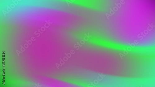 Abstract colorful background with vibrant gradients of green and purple, ideal for digital art