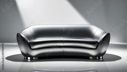 stylish comfortable sofa, studio shorts