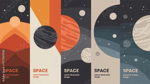 Planets and stars in cosmic landscapes space cosmos