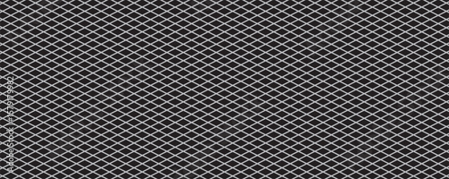 Grunge sheet metal with grate pattern surface texture.
