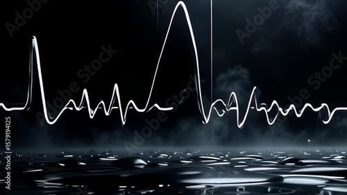 highlight barren counterpoint of beam and shadow, drop air forge disturbance muzzy conceptual outline beat inward rhythmical concordance framing adenine mystifying fusain backdrop, their