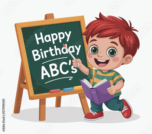 Birthday Celebration Illustration