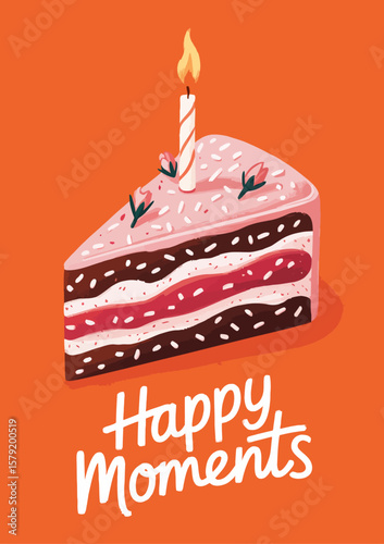 Happy Moments Cake