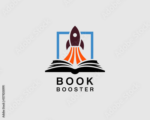 Book Booster with Rocket