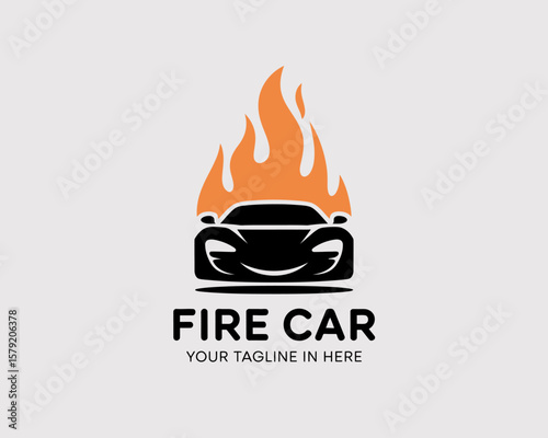 Fire Car Logo