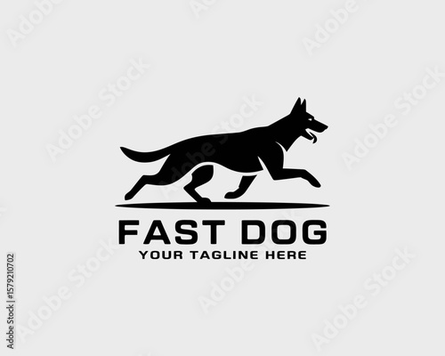 Fast Dog Logo Design