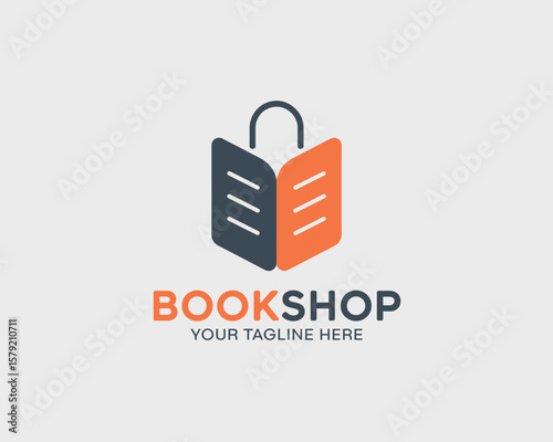 Bookshop Logo Design