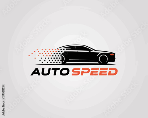 Speeding Car Logo