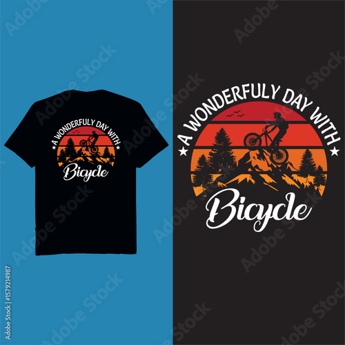 a wonderful day with bicycle t-shirt, Cycling T-shirt Design Vector graphics. Unisex. Bicycle Riders. Bike Shirt. Funny Cycling T-Shirt. Gifts For Cyclist. Cycling Shirt. Fixed Gear Shirt
See less