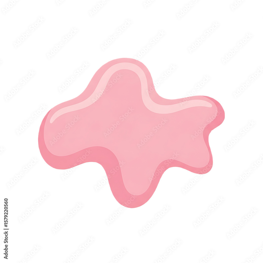 Abstract Pink Blob with Glossy Texture and Irregular Shape. Blob PNG Transparent Background Abstract Pink Blob with Glossy Texture and Irregular Shape. Blob PNG Transparent Background
