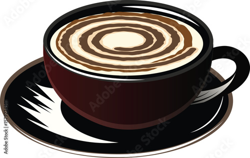 coffee cup vector illustration