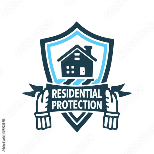 Residential Protection Shield Symbol for Tenants Shield symbolizing tenant protection