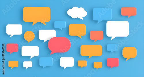  Chat bubble icons, Talk balloon set, Comic speech bubbles, Colorful talk bubbles, Dialogue bubbles, Message bubble set, Cartoon speech bubbles, Speech balloon vector, Text bubble icons, Multicolor sp