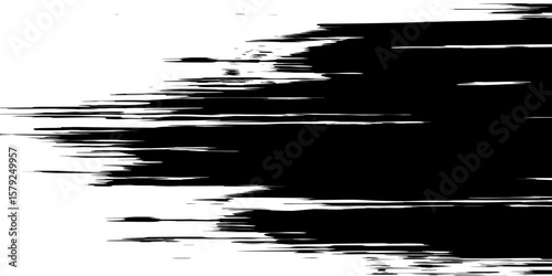 Wrap Design For Car vectors. Sports stripes, car stickers black color vector ilustration modern. grunge