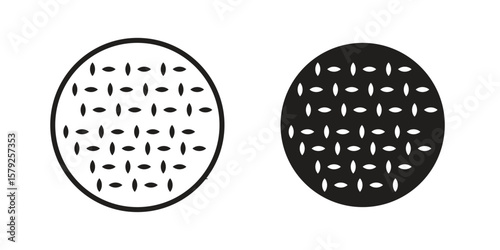 Anti skid feet icon outline and solid vector sign, linear pictograms