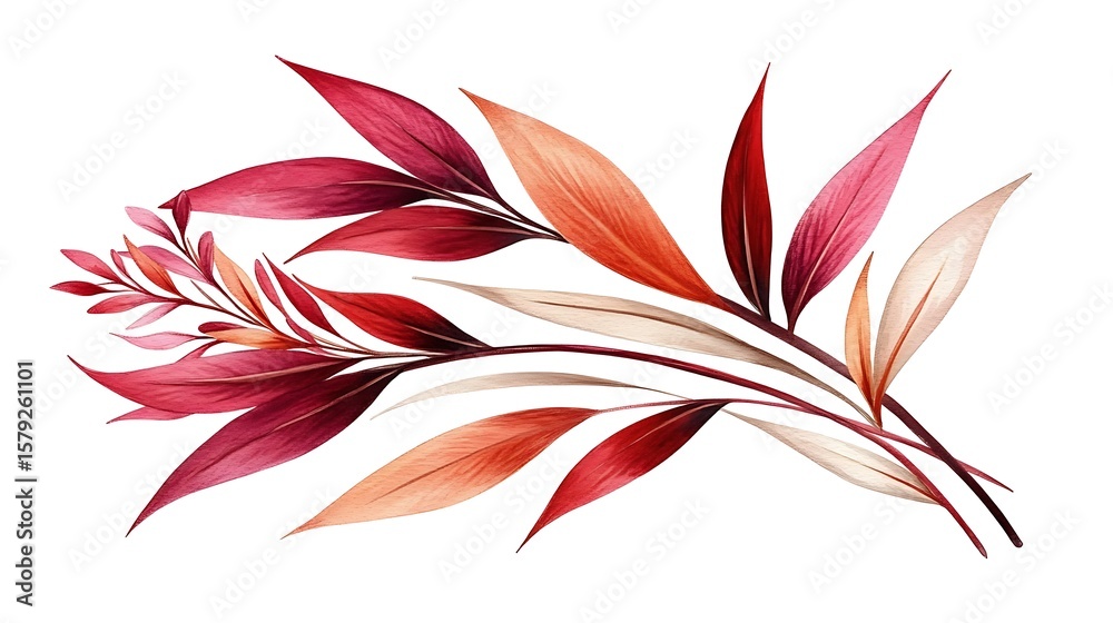 Obraz premium 紅茜の調べ