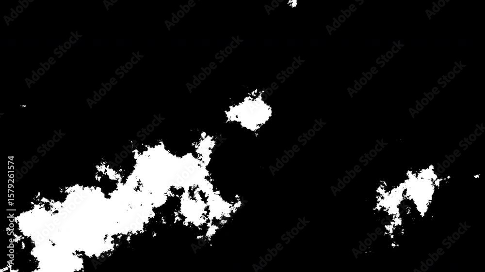 Abstract grunge brush texture, Paint the black brush background. Imitation of Watercolor Retro art Vintage Abstract loop background.