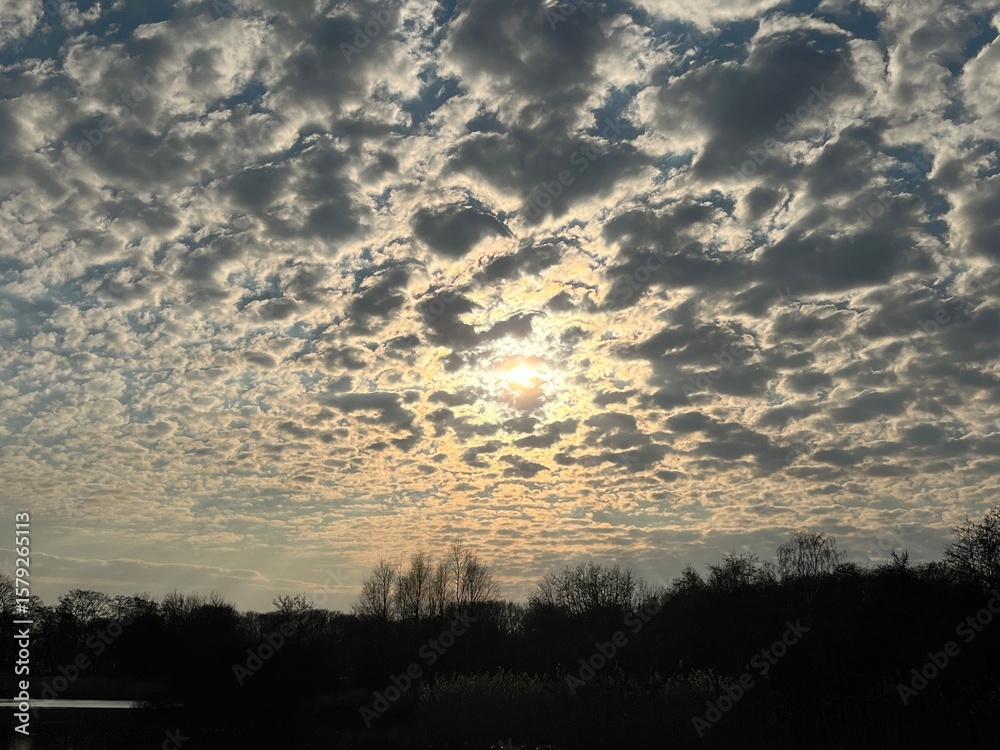 Obraz premium sunset in the sky
