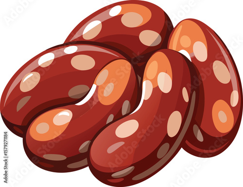 Delicious Red Kidney Beans, Healthy and Nutritious Food, Perfect for Various Dishes and Recipes