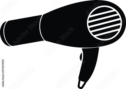 hair dryer machine vector illustration