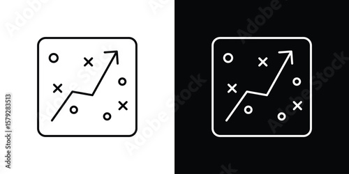 Foto Tactical icon vector for web, computer and mobile app