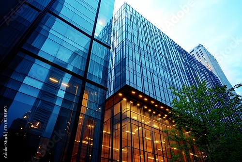 Law firm, city build, office look.