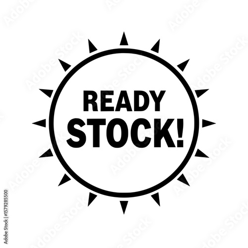 "Ready Stock!" Stamp: E-commerce and Retail Design