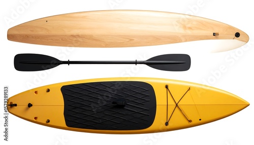 Stand-up paddleboard and paddle