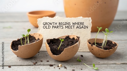 Growth Begins Where Old Parts Meet Again in Sustainable Gardening